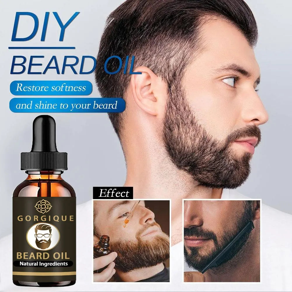 Men Natural Beard Growth Oil