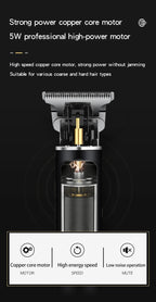 Professional Cordless Barber Hair Clipper set