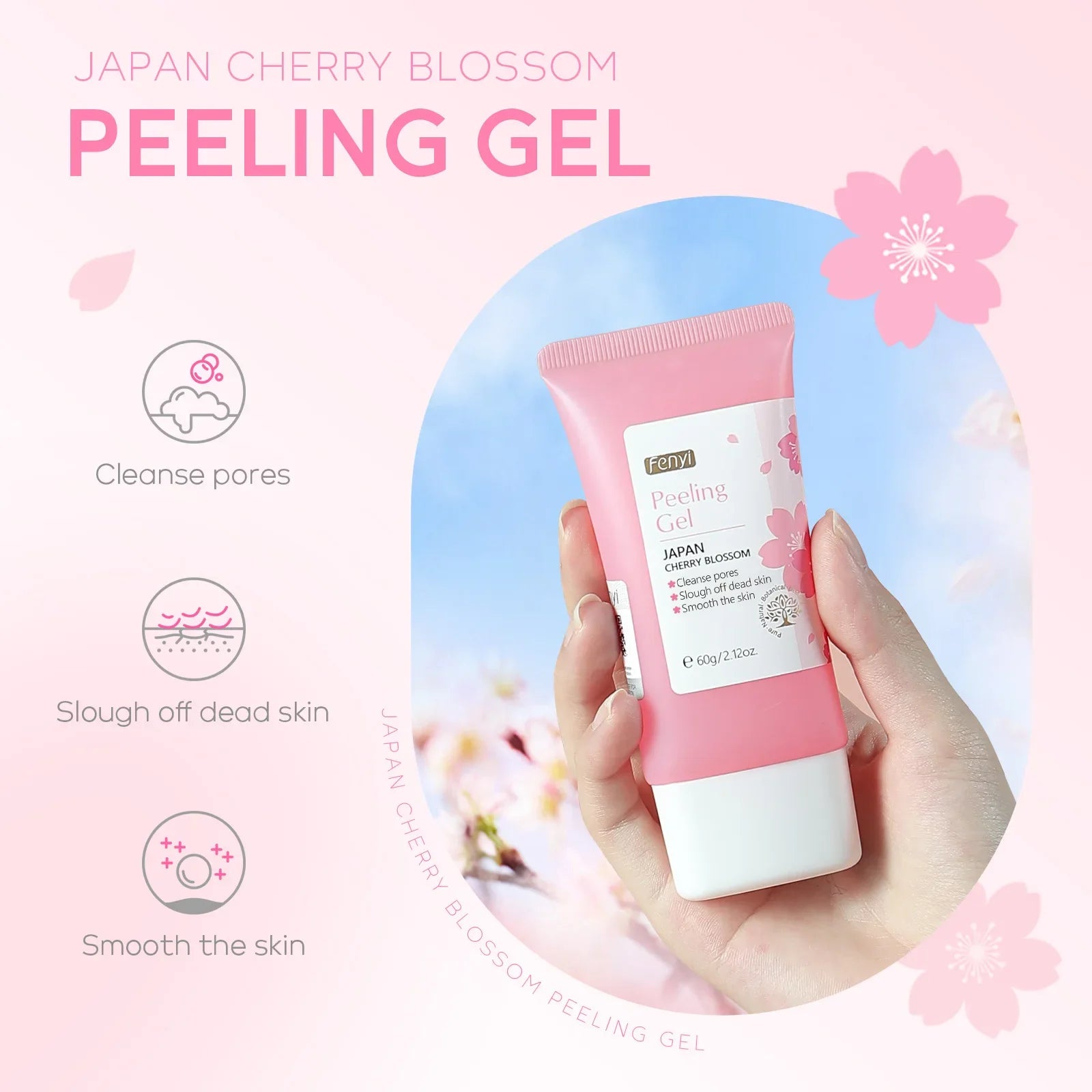 Sakura Face Exfoliating Gel