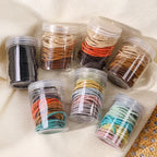 50Pcs Simplicity Hair Ties