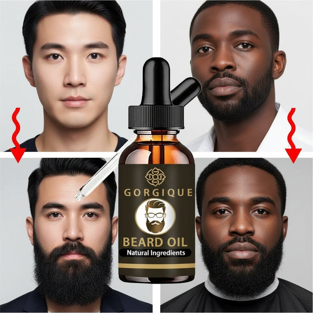 Men Natural Beard Growth Oil