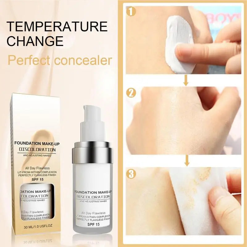 Color Changing Foundation
