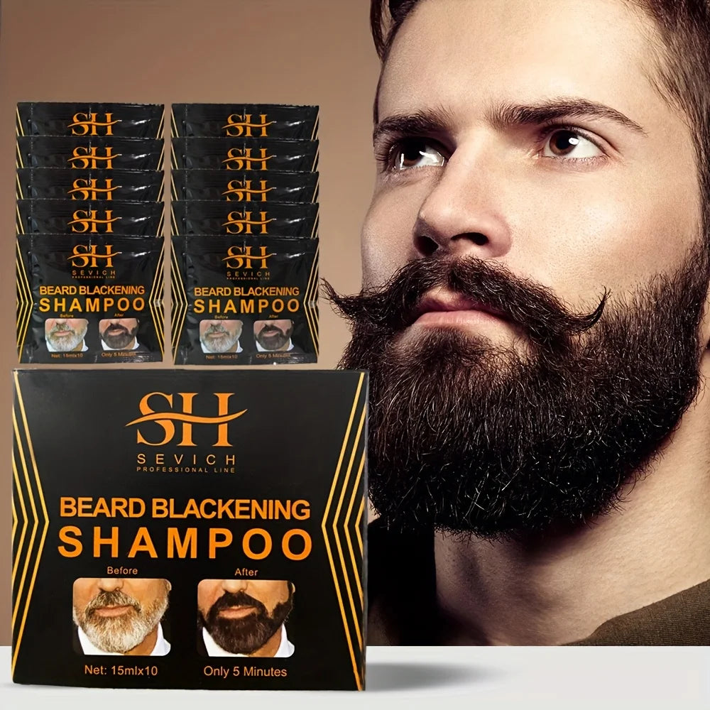 Black Beard Dye Shampoo
