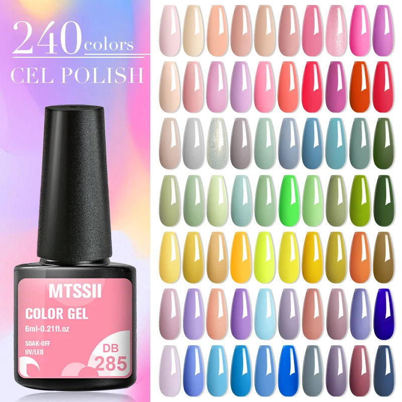 MTSSII 6ml 240 Colors Gel Nail Polish