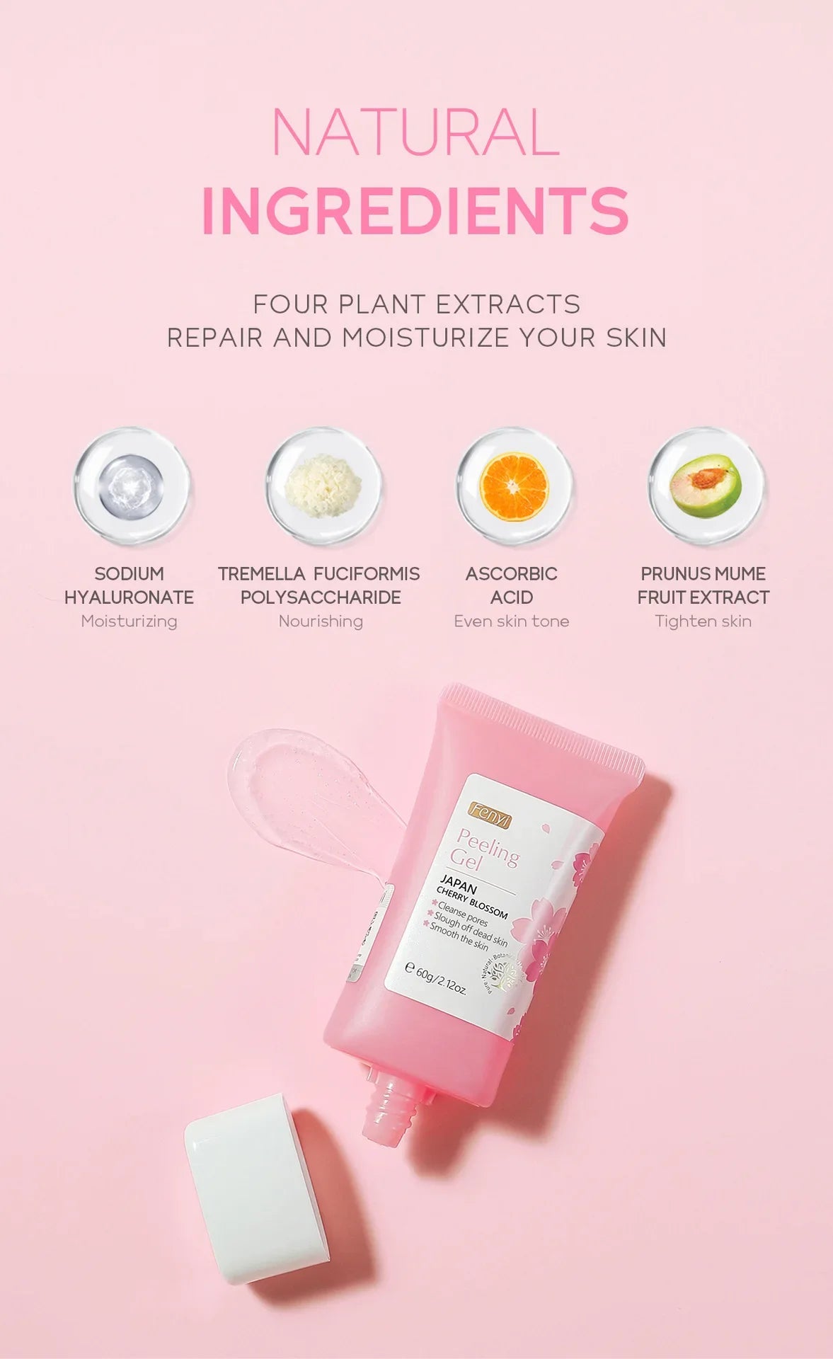 Sakura Face Exfoliating Gel