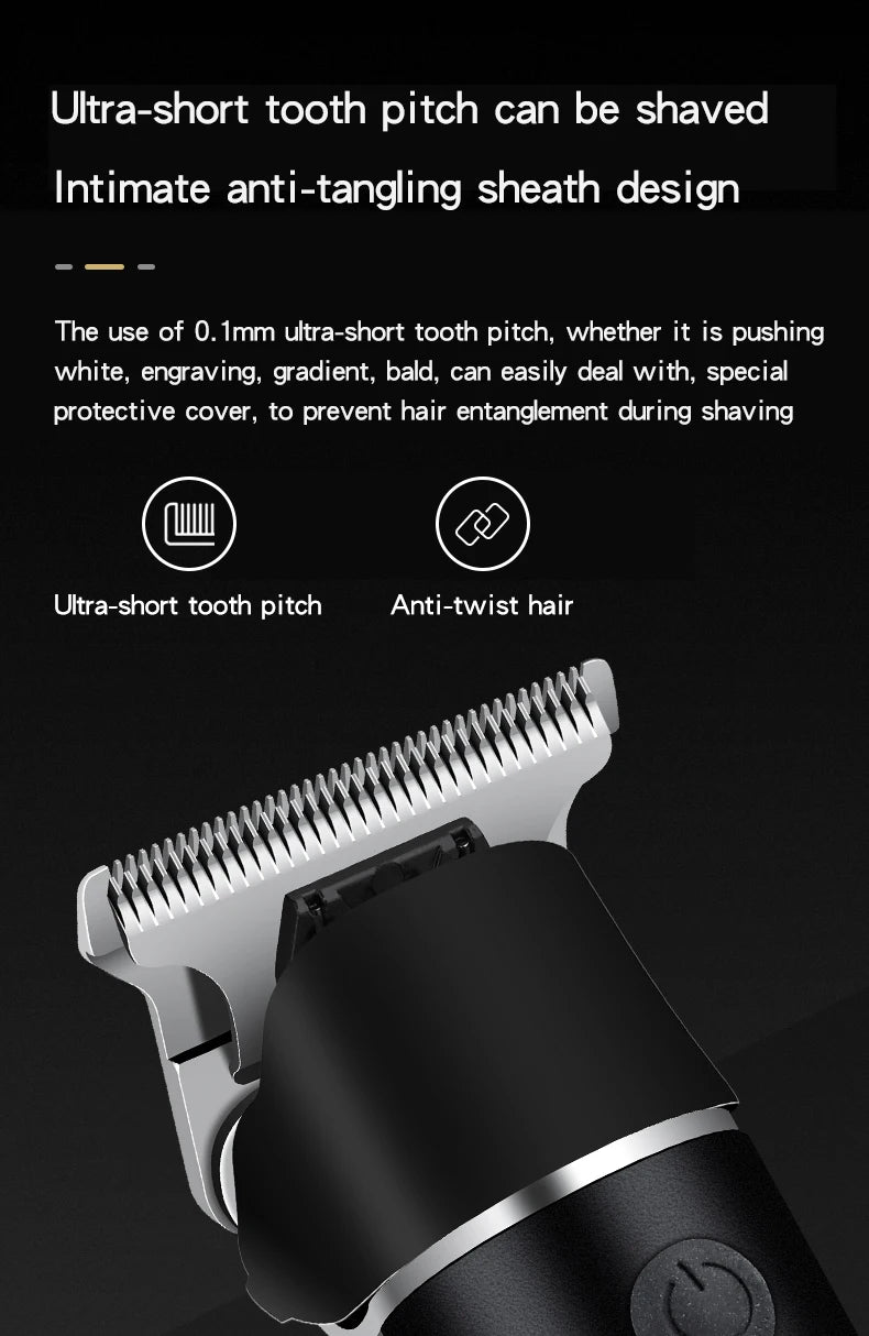 Professional Cordless Barber Hair Clipper set