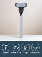 Razor Set with Four Blades