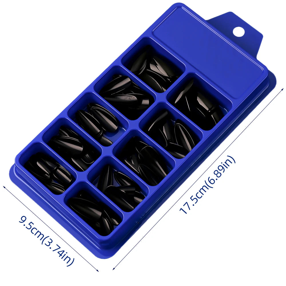 Almond Press on Nails