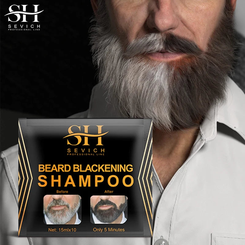 Black Beard Dye Shampoo