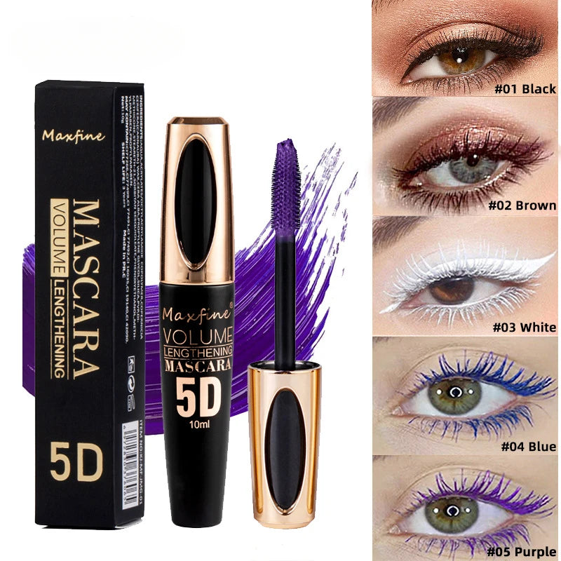 5D Mascara Makeup Waterproof Non-smudge