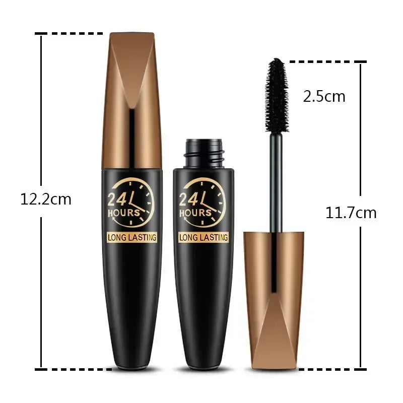 5D Waterproof Mascara Lengthens Eyelashes Extension Black