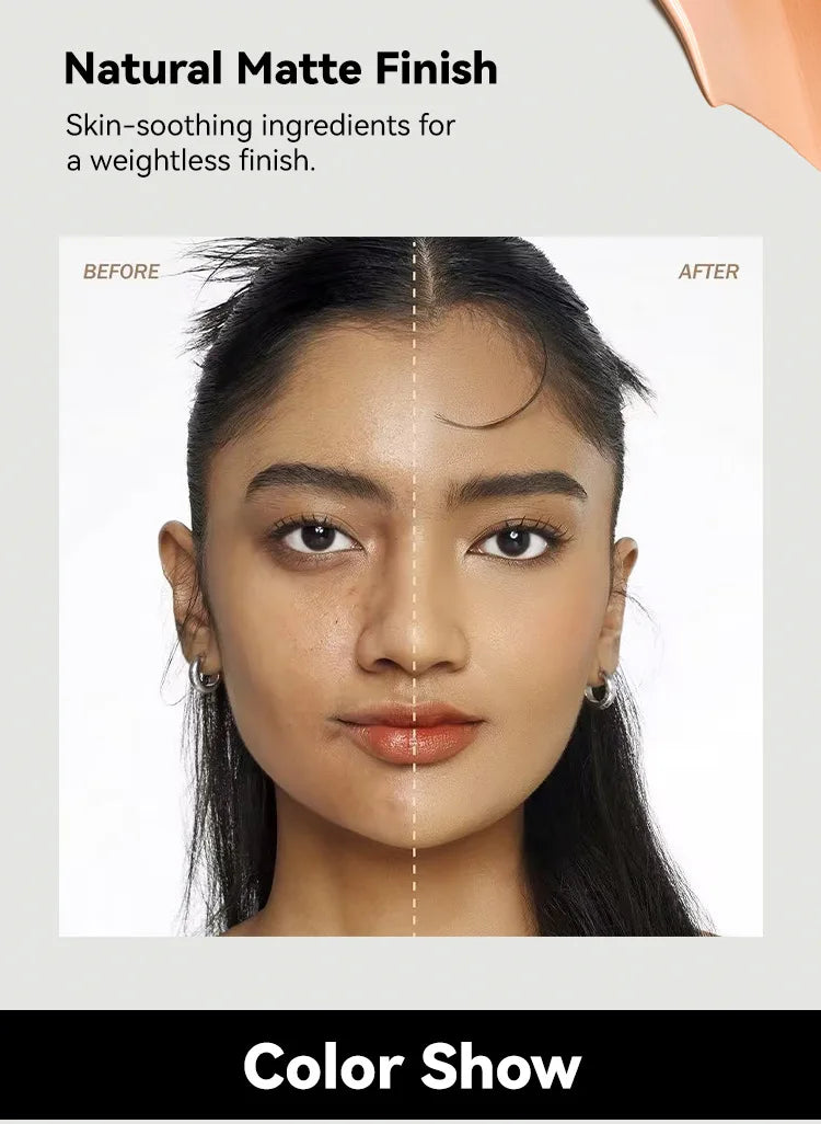 MLSMILE Foundation Waterproof & Sweat resistant