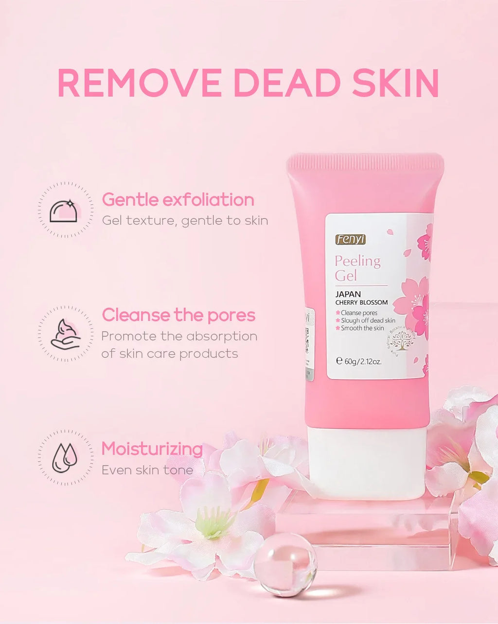 Sakura Face Exfoliating Gel