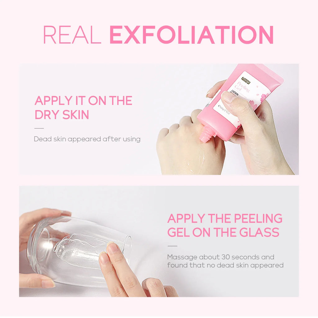 Sakura Face Exfoliating Gel