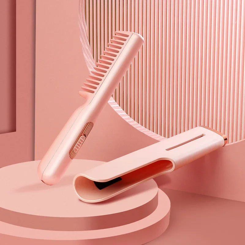 Wireless Hair Straightener Comb