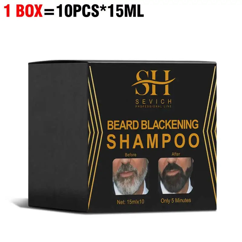 Black Beard Dye Shampoo
