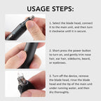 3 In 1 Nose And Ear Hair Trimmer