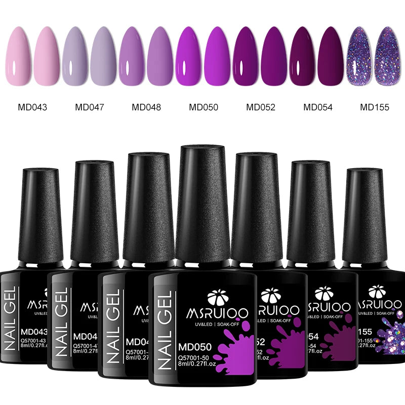 7pc Nail Gel Set