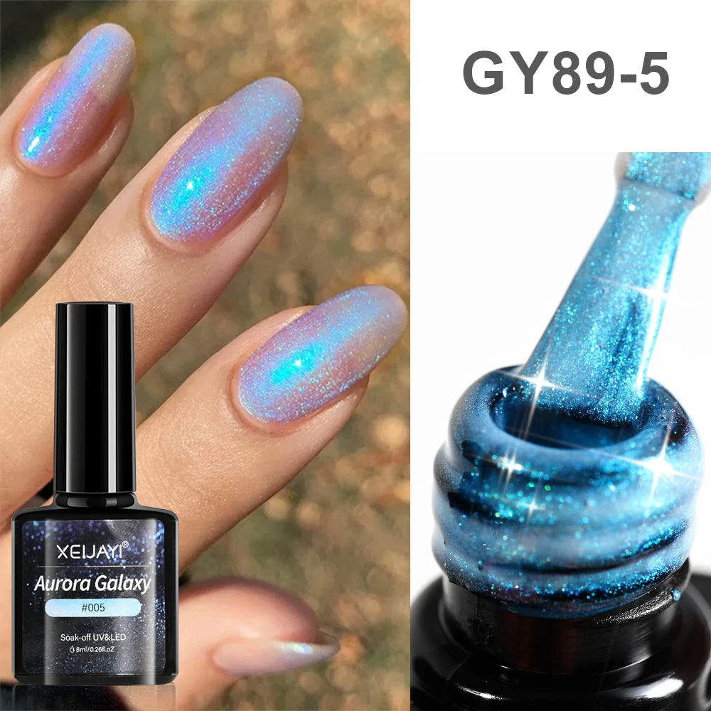 5/7/8ml Super-Bright Metallic Gel Polish