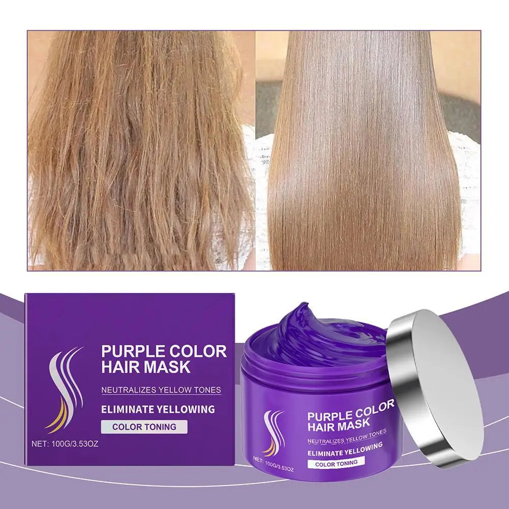 Keratin Purple Hair Mask