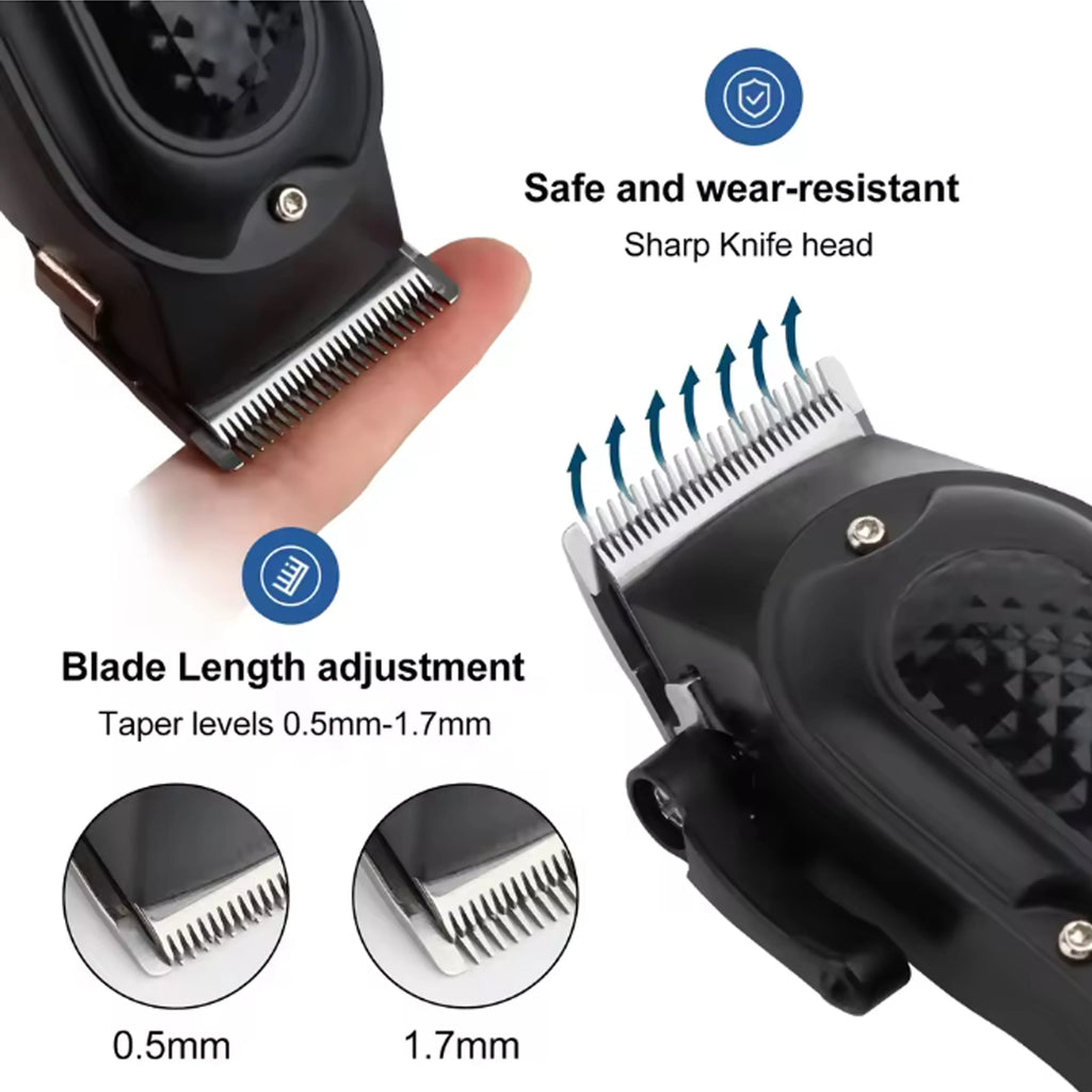 Professional Cordless Barber Hair Clipper set