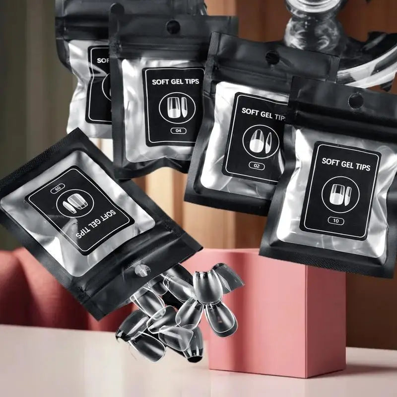 48pcs Semi-matte Fake Nails