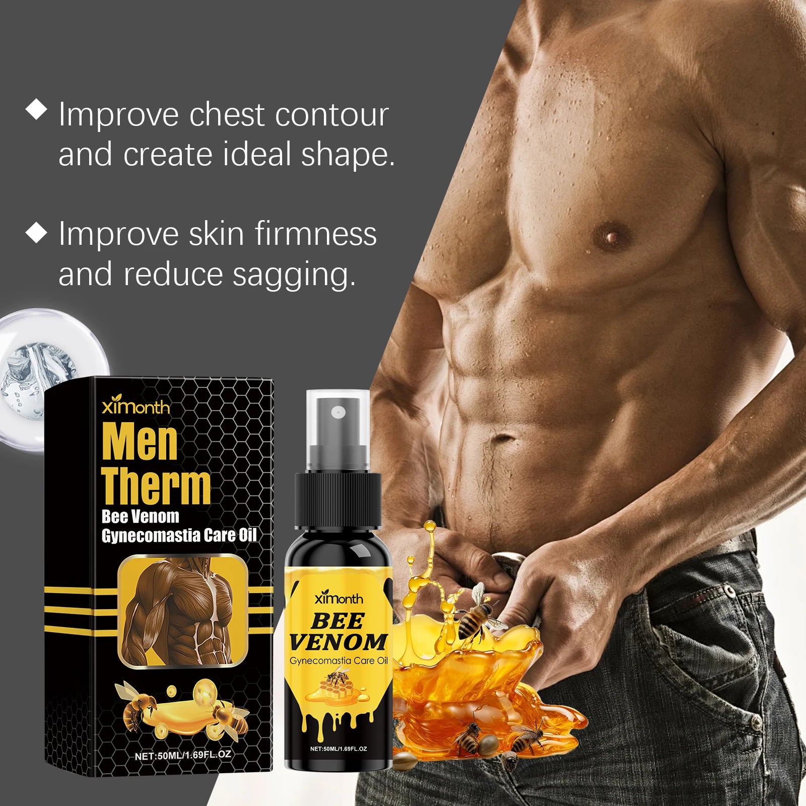 Chest Oil for Firming Contours