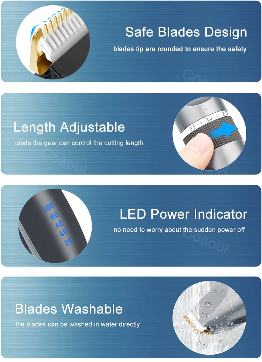 Electric Barber Hair Trimmers