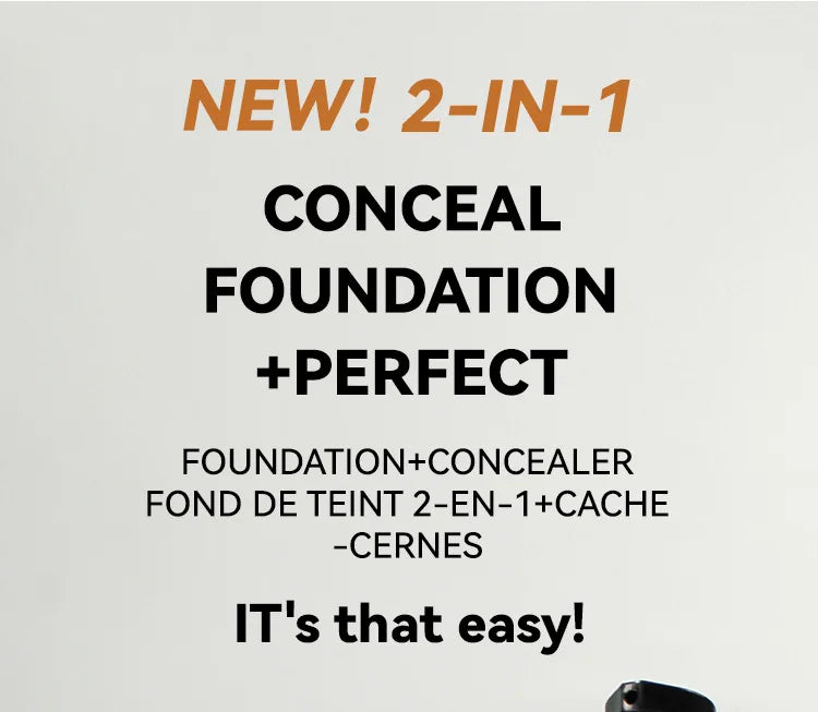 MLSMILE Foundation Waterproof & Sweat resistant