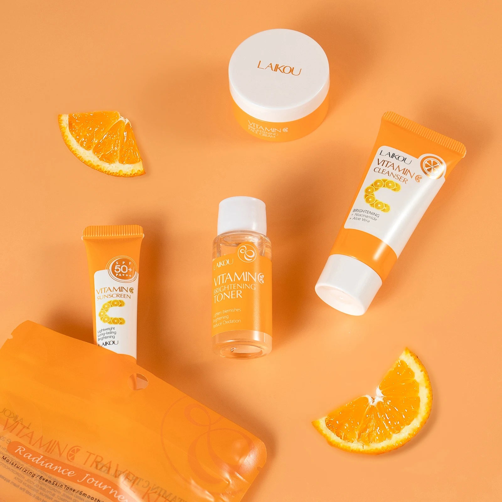 LAIKOU Vitamin C Travel Set 4PCS