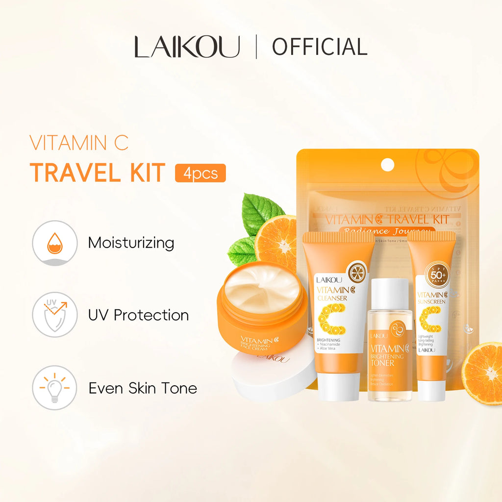 LAIKOU Vitamin C Travel Set 4PCS