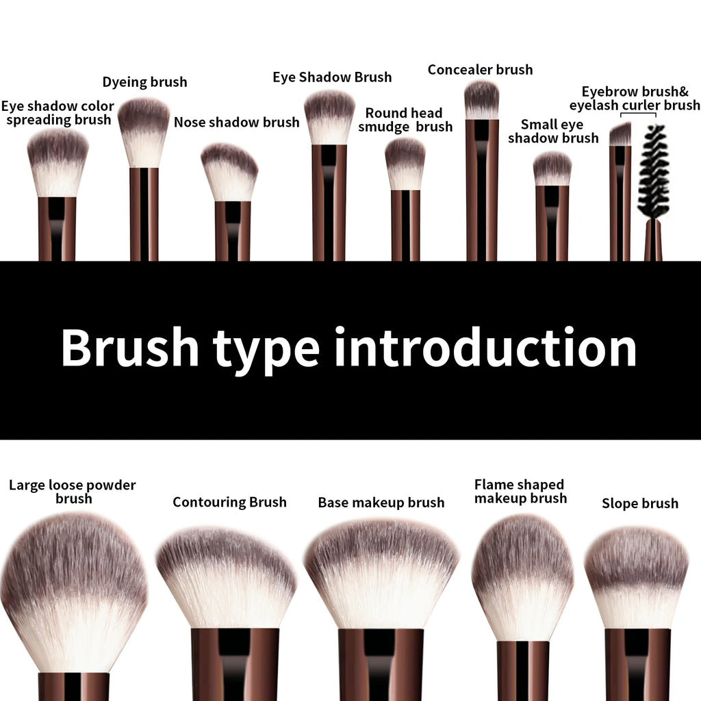 13PCS Makeup Brush Set