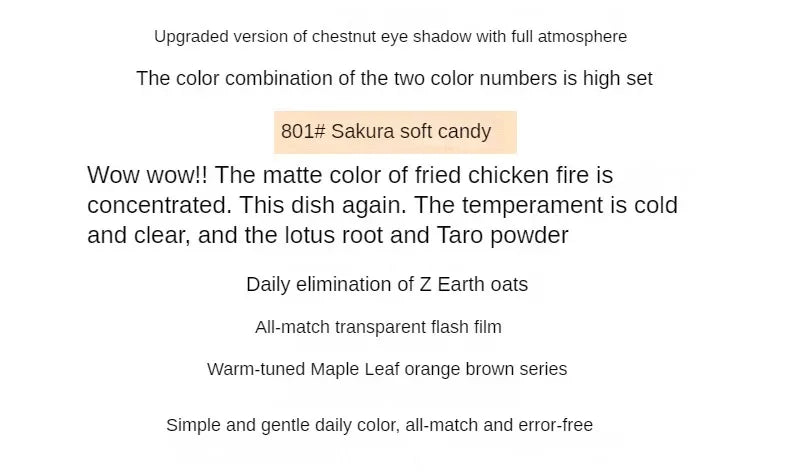 20 Colour Eyeshadow Palette