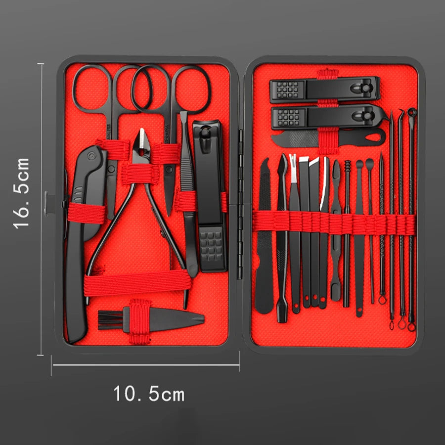 7/18/24PCS Professional Manicure Set