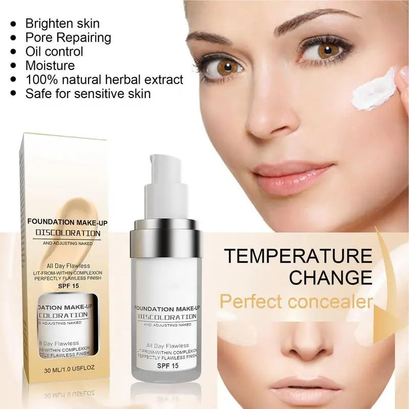 Color Changing Foundation