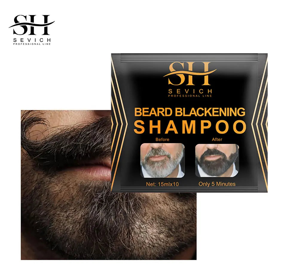 Black Beard Dye Shampoo