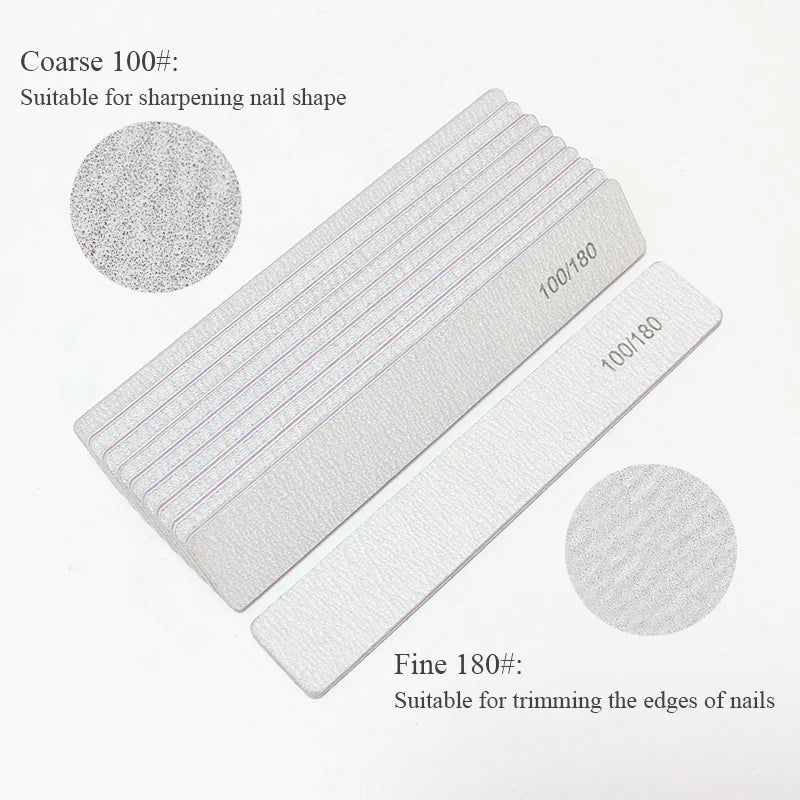 Nail File 100/180 Grit