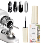 5/7/8ml Super-Bright Metallic Gel Polish