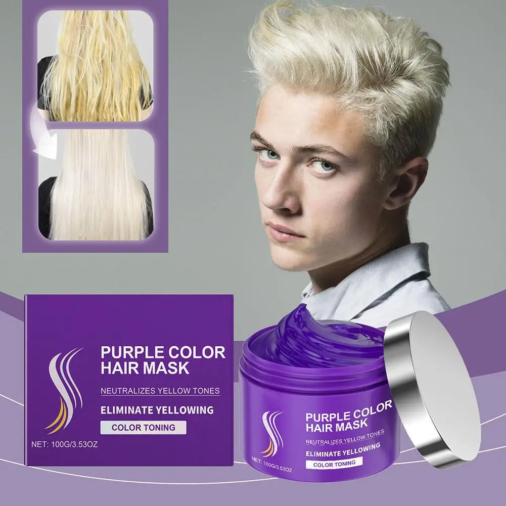 Keratin Purple Hair Mask