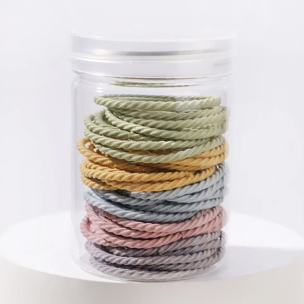 50Pcs Simplicity Hair Ties