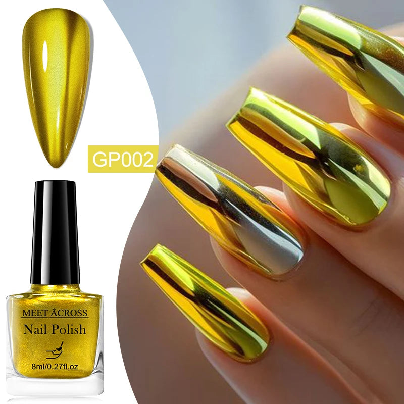 8ml Metallic Nail Polish