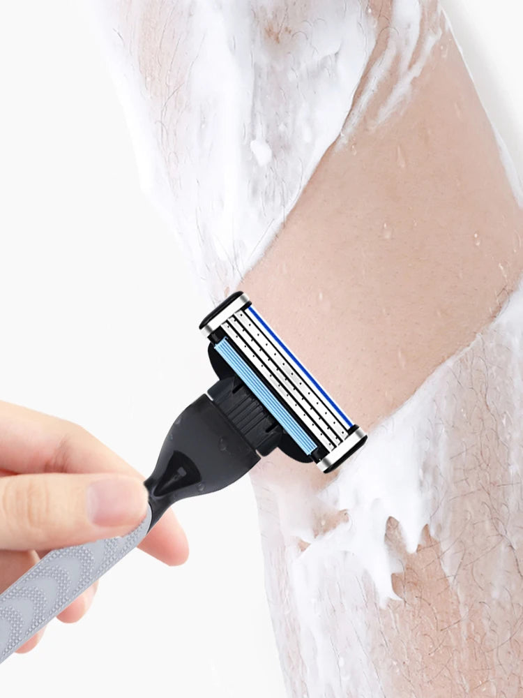 Razor Set with Four Blades