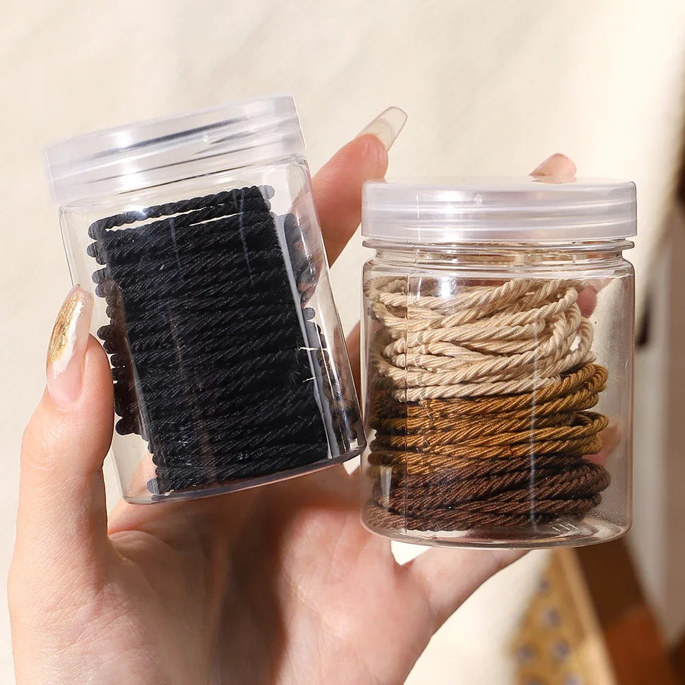 50Pcs Simplicity Hair Ties