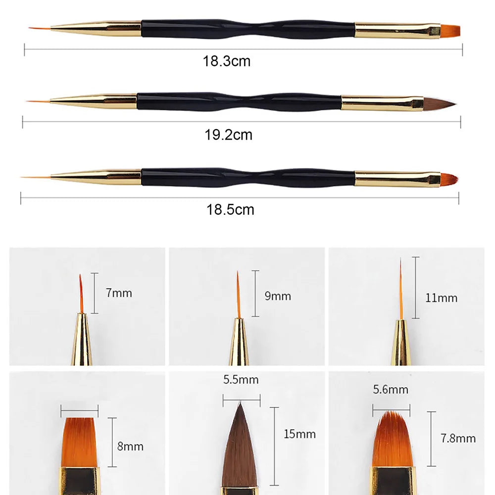 12pcs Nail Art Brushes