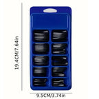 120pcs Long Coffin False nails