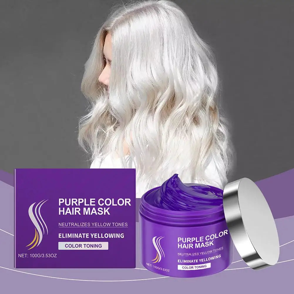 Keratin Purple Hair Mask