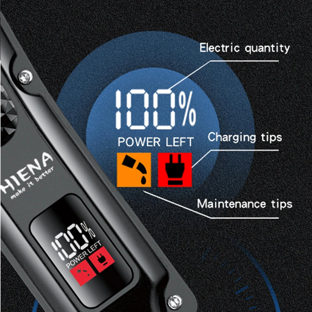 Professional Cordless Barber Hair Clipper set