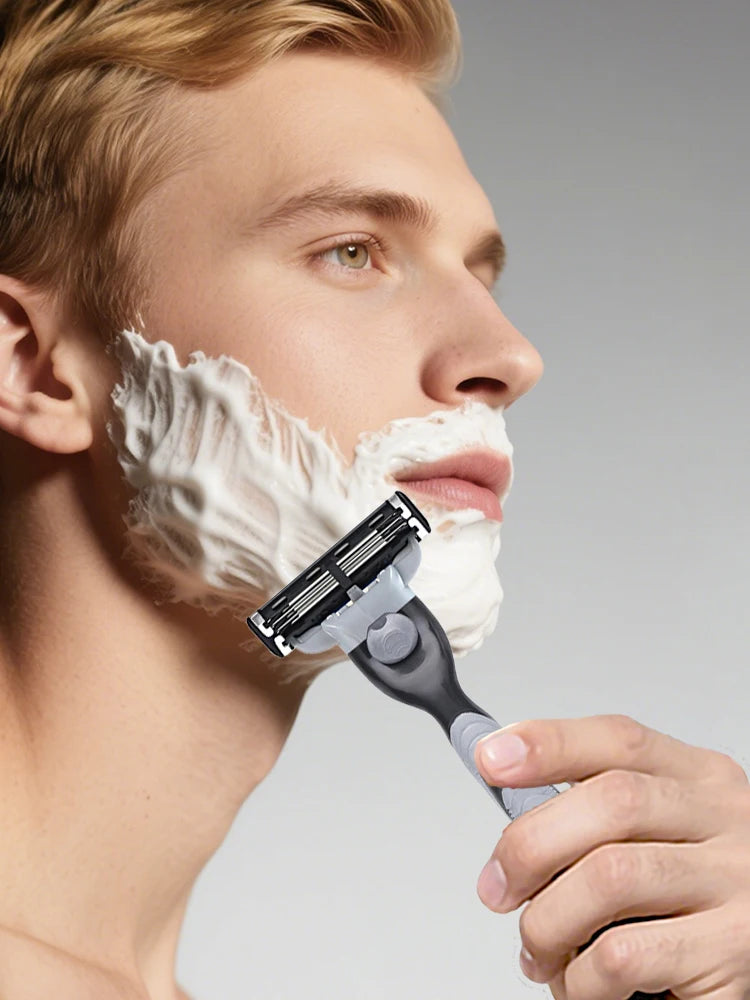 Razor Set with Four Blades