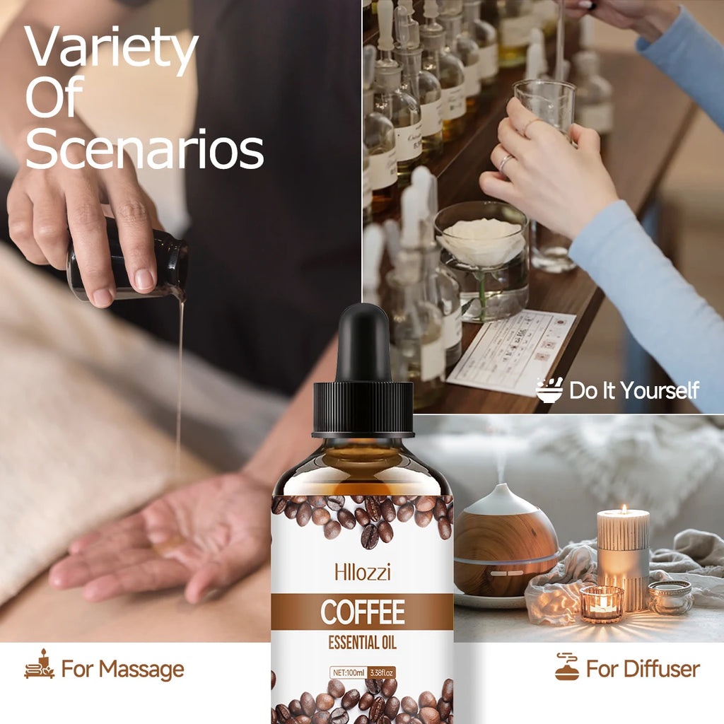 Coffee essential oil