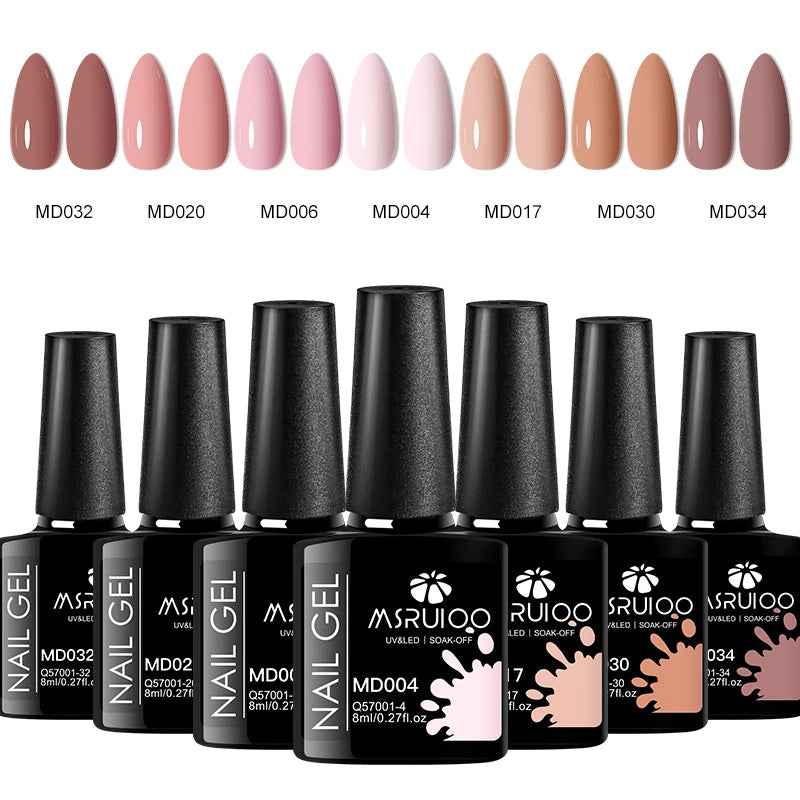 7pc Nail Gel Set